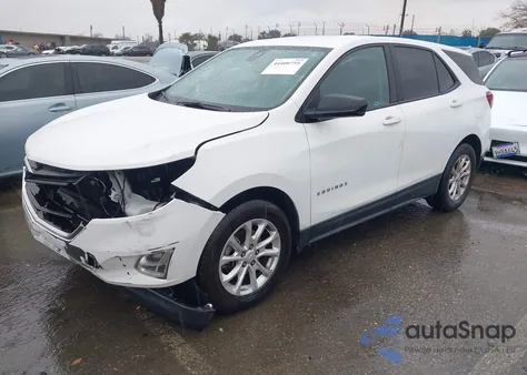 2020 Chevrolet Equinox Fwd Ls z USA, uszkodzony, nr VIN 3GNAXHEV8LS675053